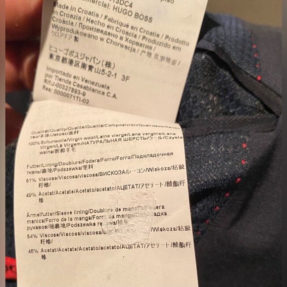 Hugo Boss - Luxury Blazer - 44R - Picture 5 of 5